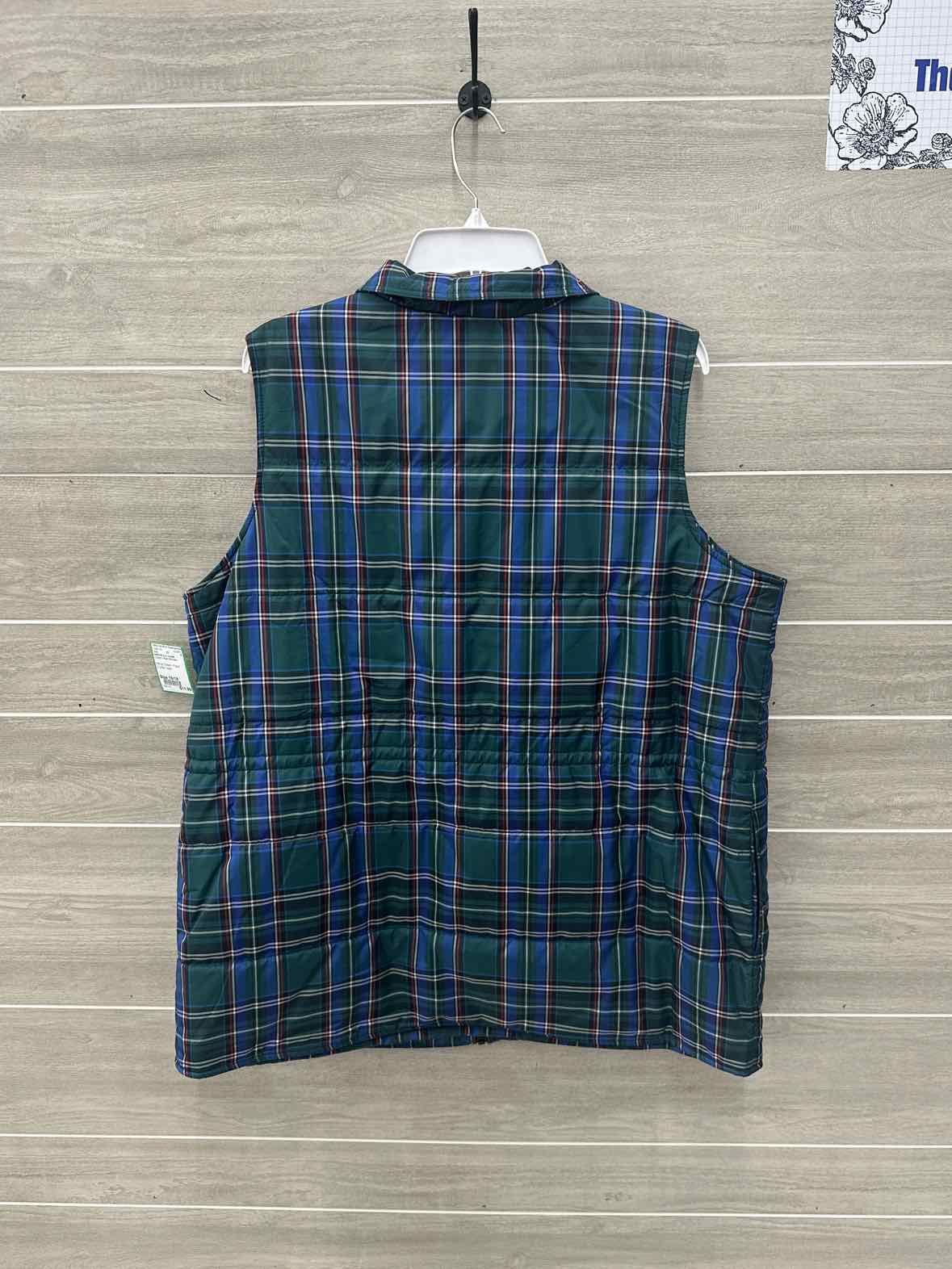 belle by Kim Gravel Size 16/18 Green Plus Vest