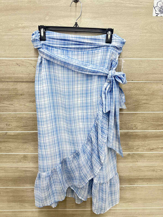 LULU'S Size 12/14 Blue Womens Skirt