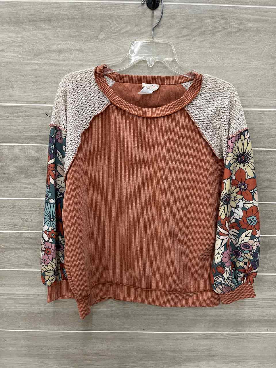 Bibi Size S Tan Womens Shirt