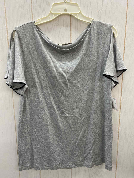 LOFT Gray Womens Size M Shirt