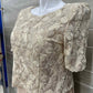 Size 20W Gold Plus Gown/Evening Wear