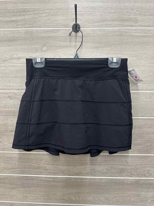 Lululemon Size 4 Black Womens Skirt