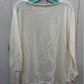 LOFT Cream Womens Size Small Shirt