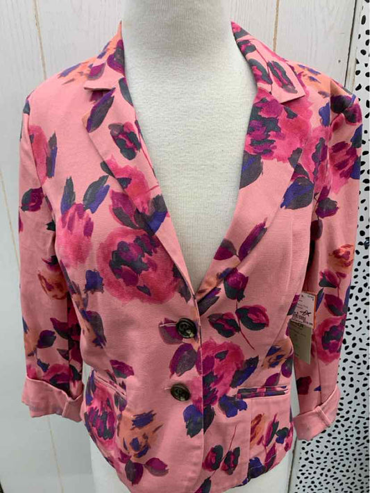 CABi Pink Womens Size 8 Blazer