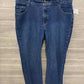 Lee Blue Womens Size 16P Jeans