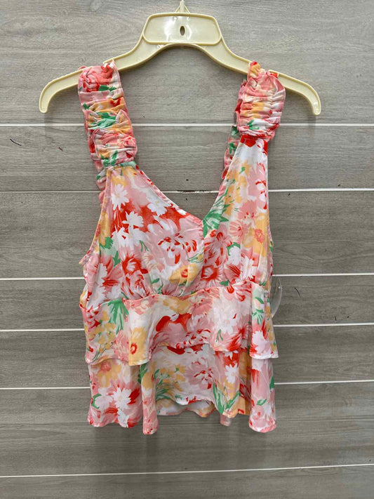emily WONDER Size M Pink Womens Tank Top