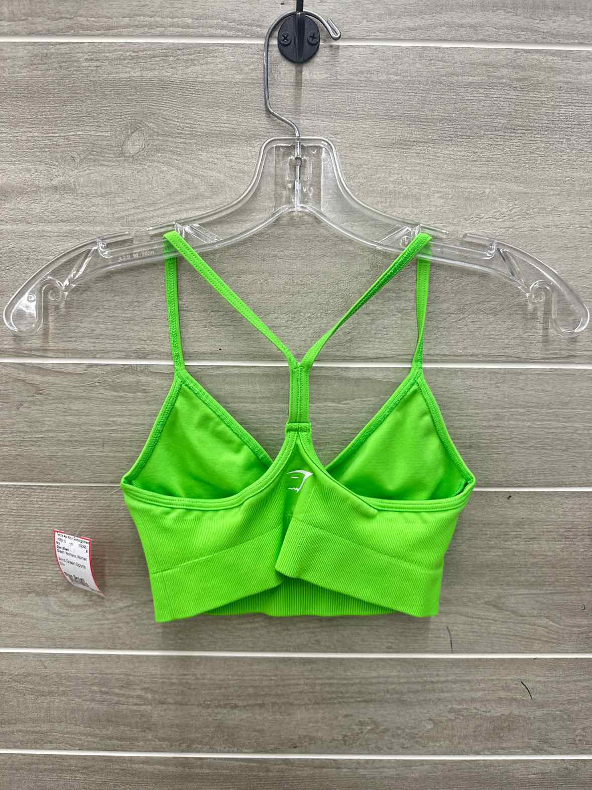 Gym Shark Green Womens Women Size Small Bra