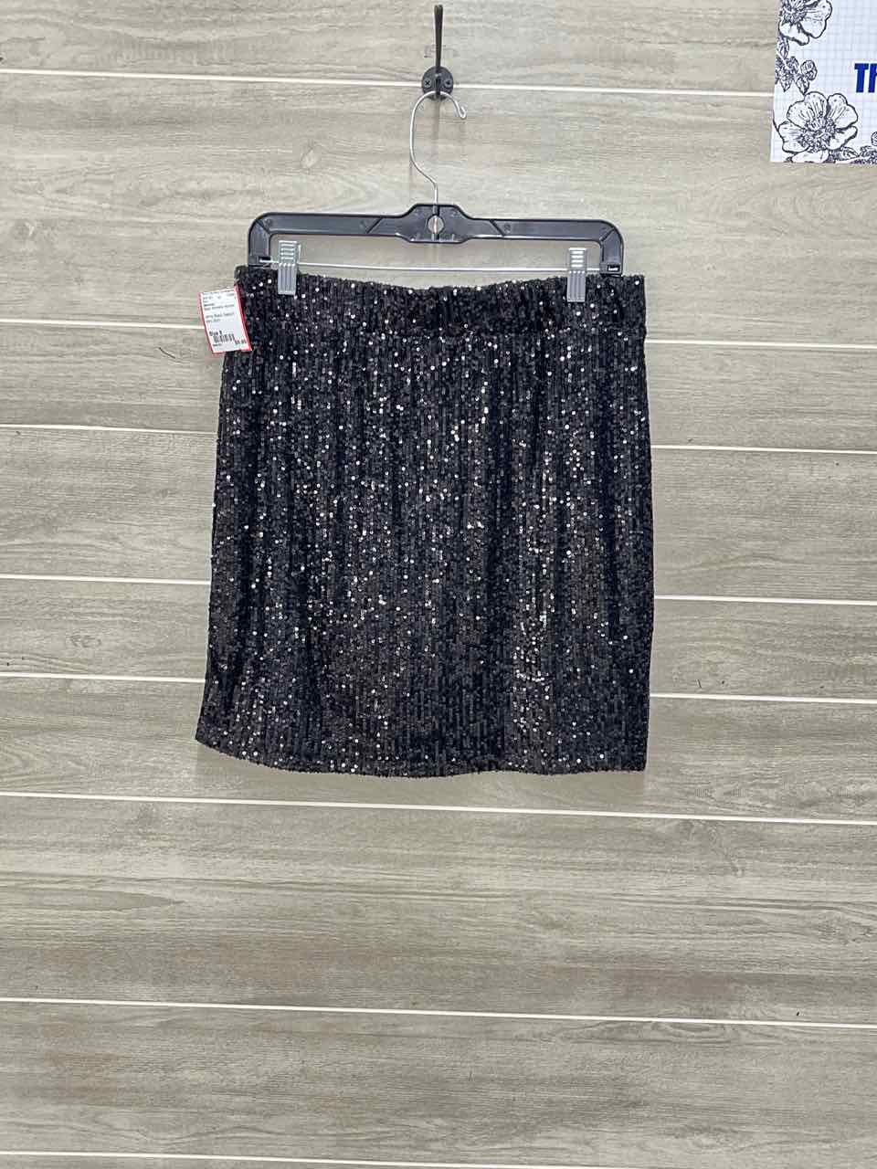 Maurices Black Womens Women Size 8 Skirt