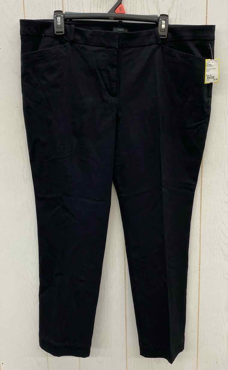 Worthington Black Womens Size 18 Pants