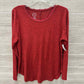 Maurices Size XL Red Womens Shirt