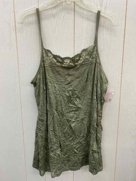 Maurices Olive Womens Size 1X Tank Top