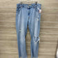 Blue Womens Women Size 14 Long Jeans