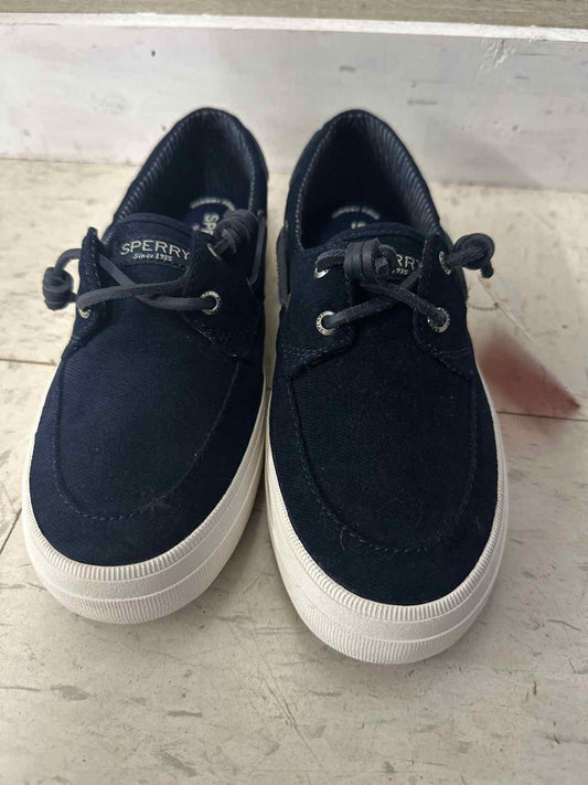 SPERRY US Shoe Size 7 Navy Womens Shoes/Footwear