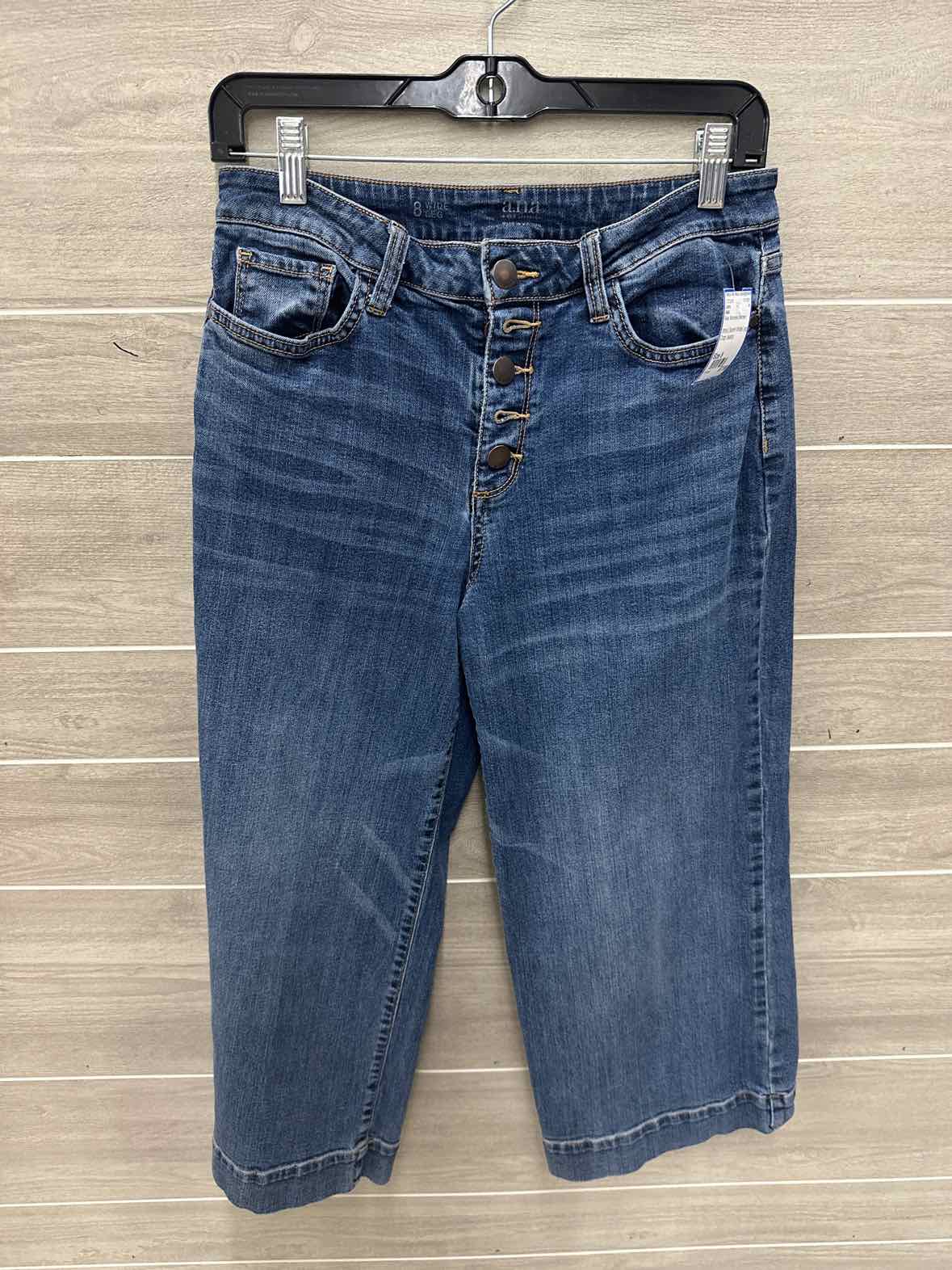 ANA Size 8 Blue Womens Jeans