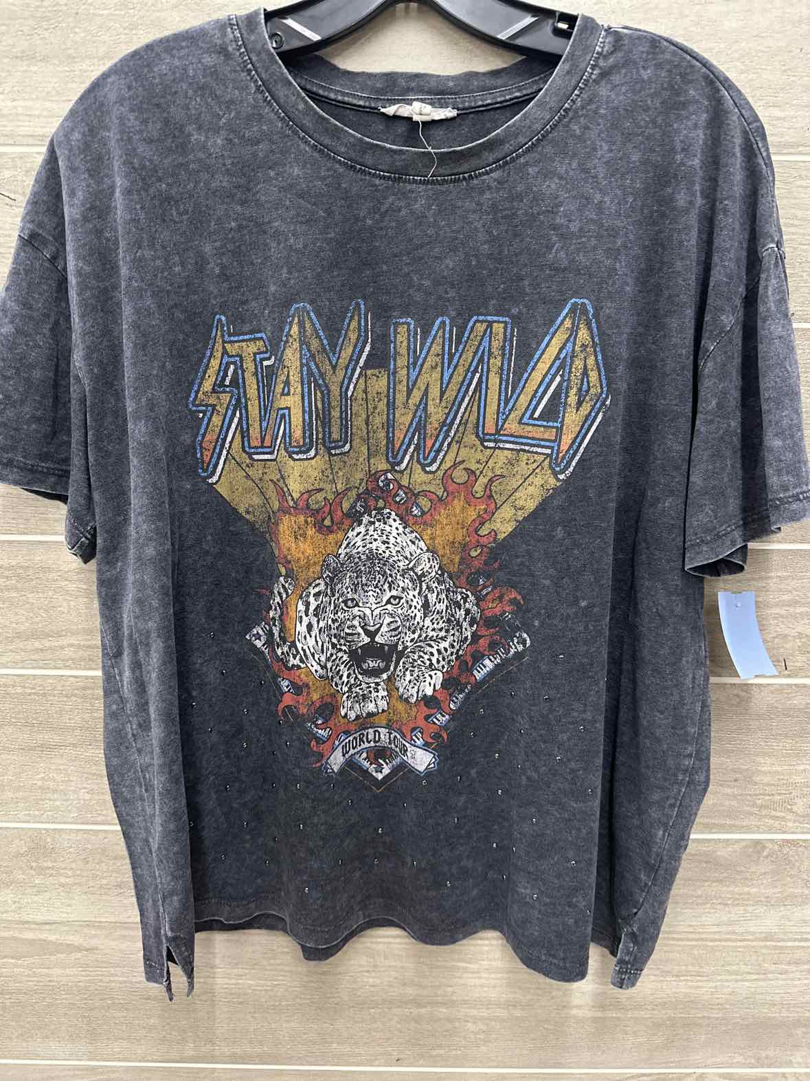 Maurices Size L Gray Womens Shirt
