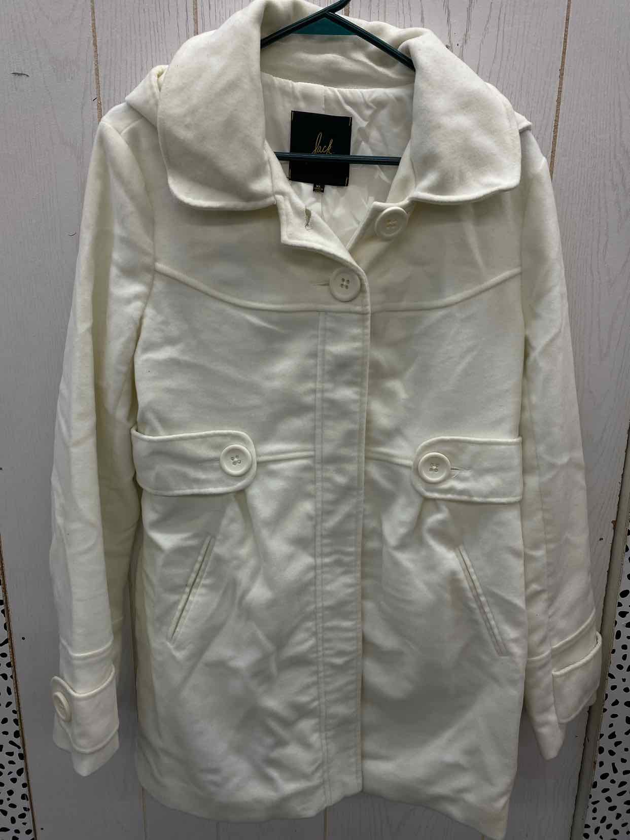 JACK Cream Womens Size L/XL Jacket (Outdoor)