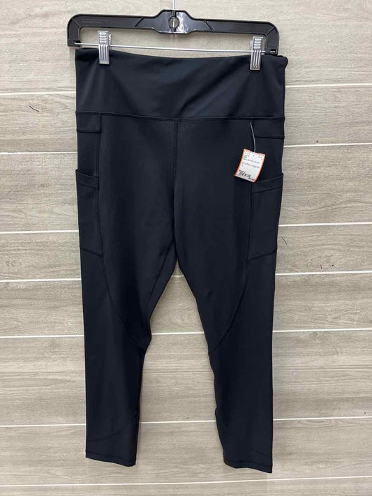 Zyia Black Womens Women Size L Leggings