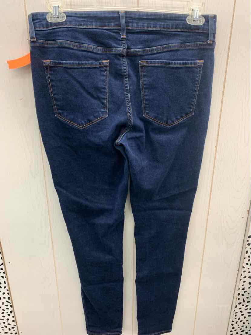 Old Navy Blue Womens Size 12 Long Jeans