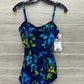 Jantzen Size 14 Blue Womens Swimsuit