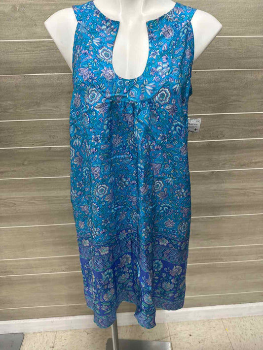 Calypso Blue Womens Women Size M Dress