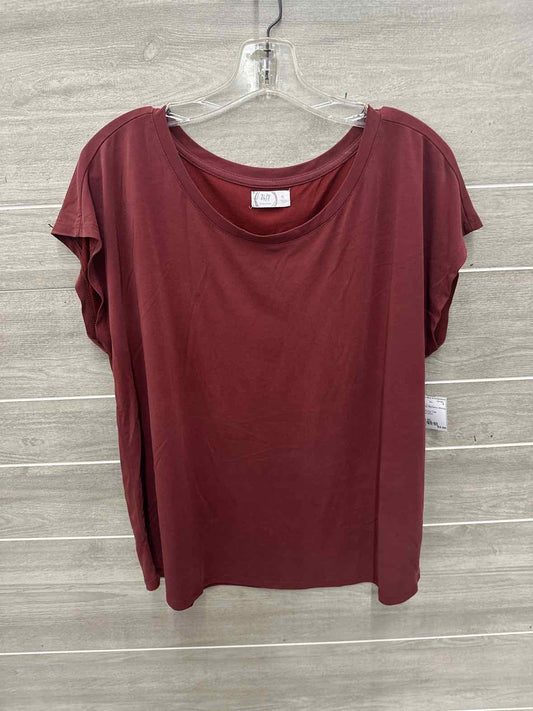 Size XL Burgundy Womens Shirt