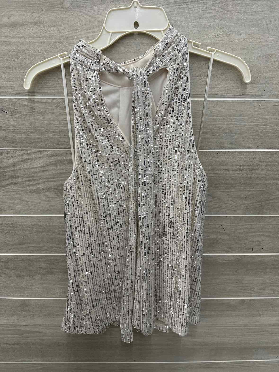 Vince Camuto Cream Womens Women Size Small Tank Top