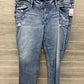 Silver Size 16 Blue Womens Jeans