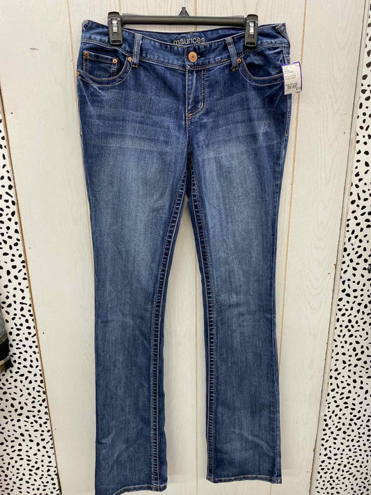 Maurices Blue Womens Size 8 Long Jeans