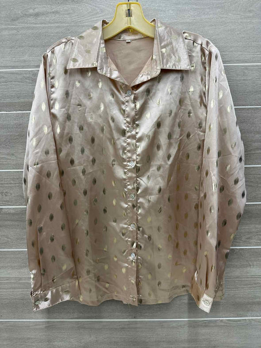 Gold Womens Size Small Shirt