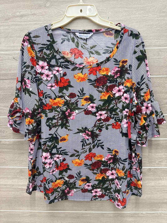 Boutique Plus Size 2X Multi-Color Plus Shirt