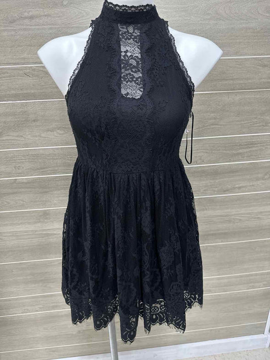 Free People Black Womens Size 0 Dress