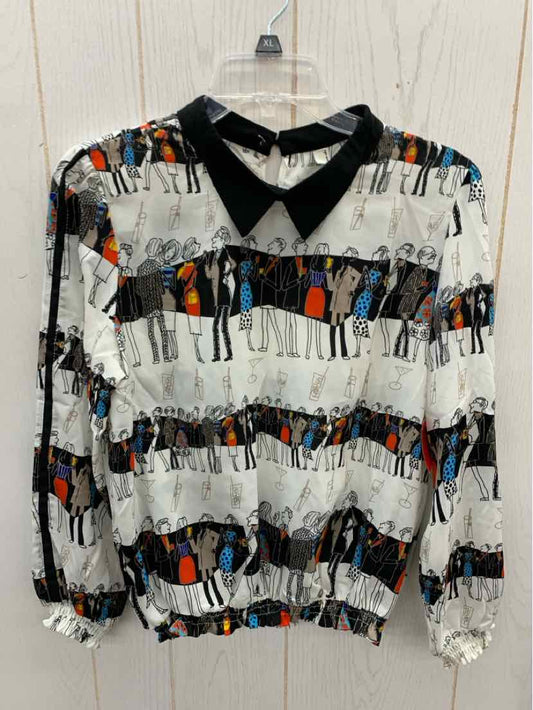 White Womens Size M Shirt