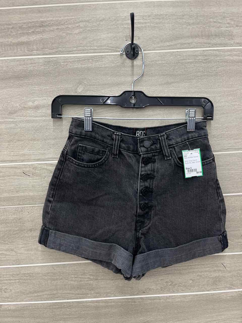 BDG Size 0 Black Womens Shorts