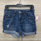 Time & Tru Size 4 Blue Womens Shorts
