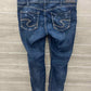 Silver Size 12 Blue Womens Jeans