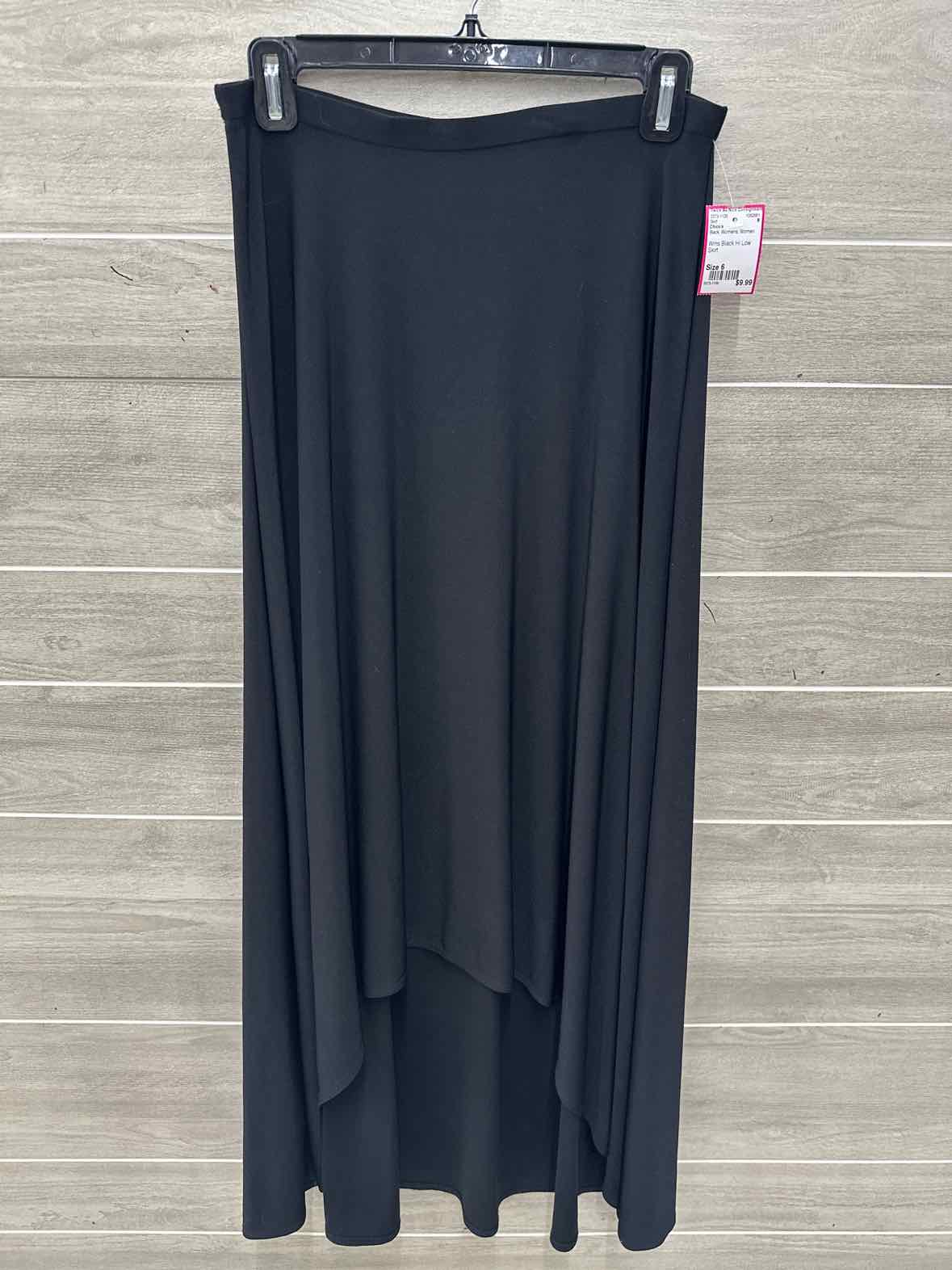 Chico's Size 6 Black Womens Skirt