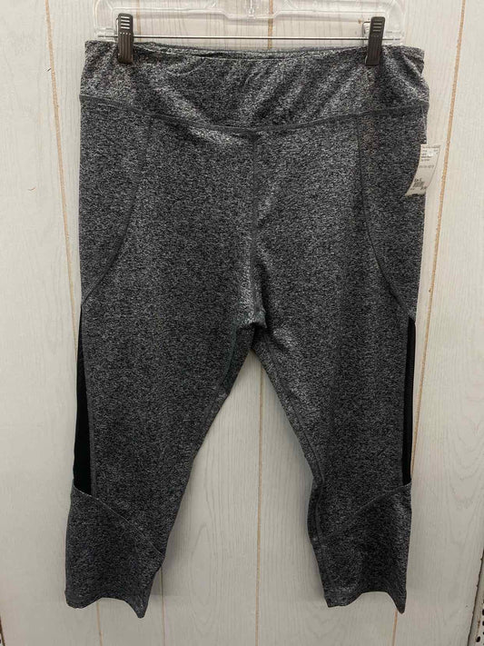 Adrienne Vittadini Gray Womens Size XL Leggings