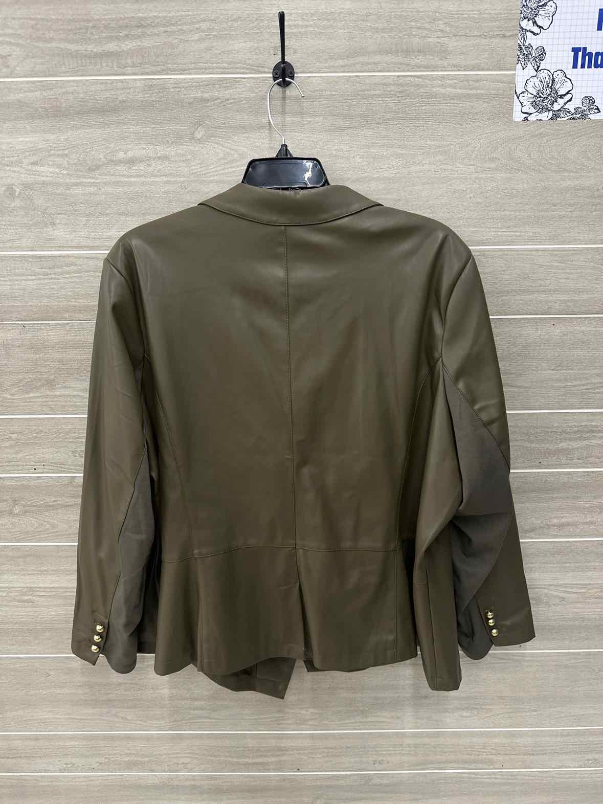 G by Giuliana Size 5X Olive Plus Jacket (Outdoor)