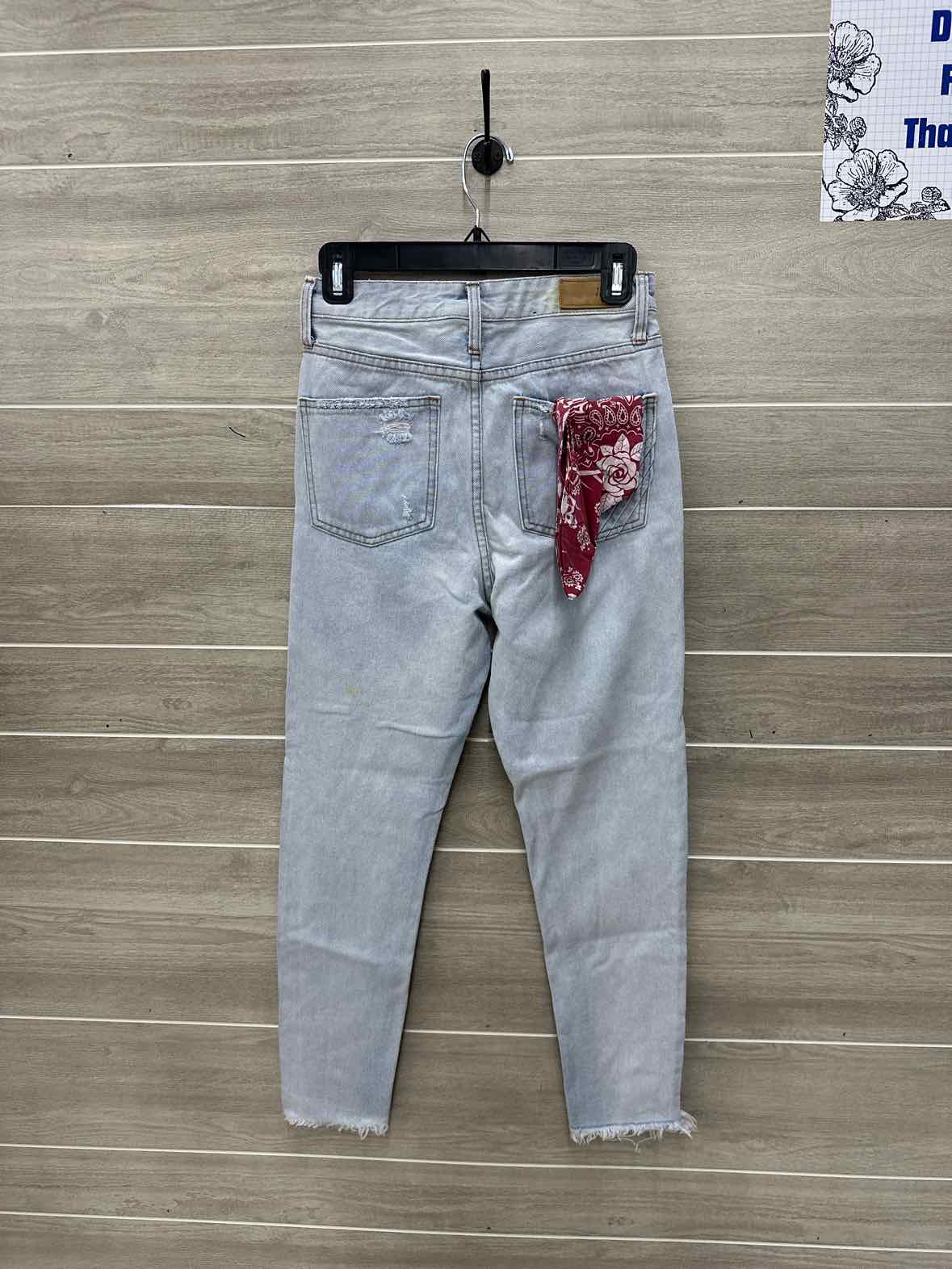 The People Vs Blue Womens Women Size 2 Jeans
