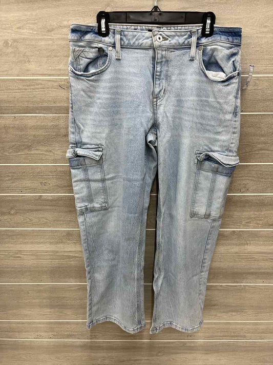 Edgely Size 14 Short Blue Womens Jeans