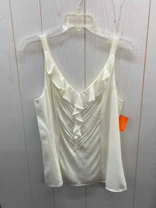 WHBM Cream Womens Size Small Tank Top