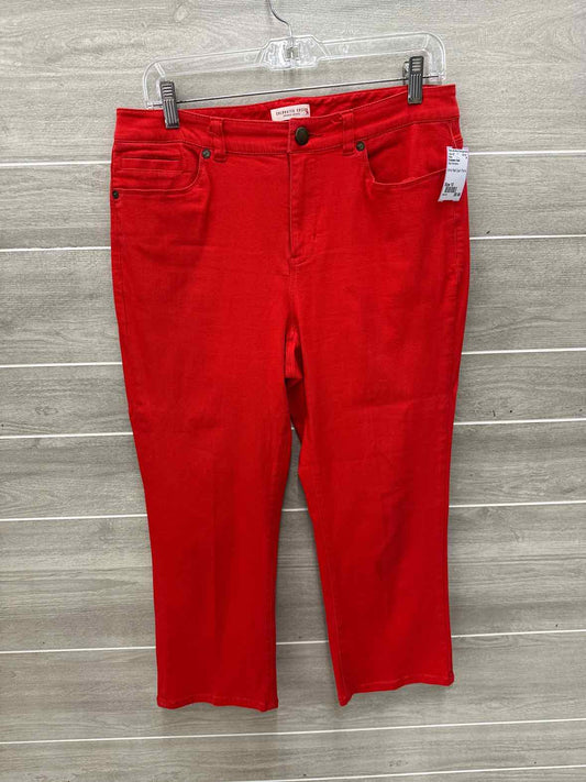 Coldwater Creek Red Womens Size 10 Pants