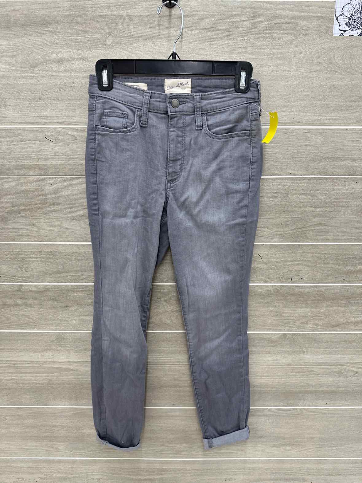 Universal Thread Size 0 Gray Womens Jeans
