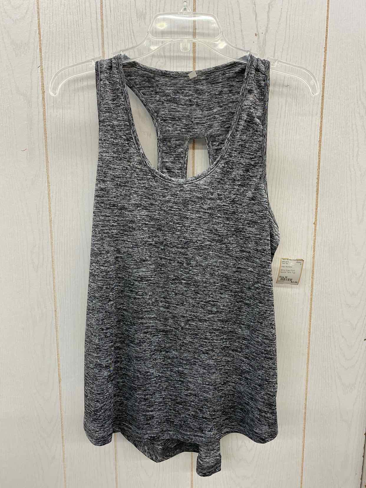 Gray Womens Size M Tank Top