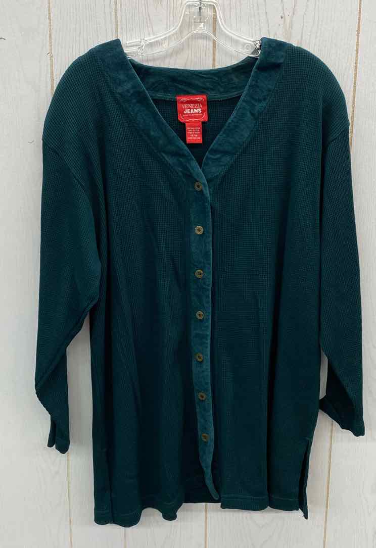 Venezia Green Womens Size 16 Shirt