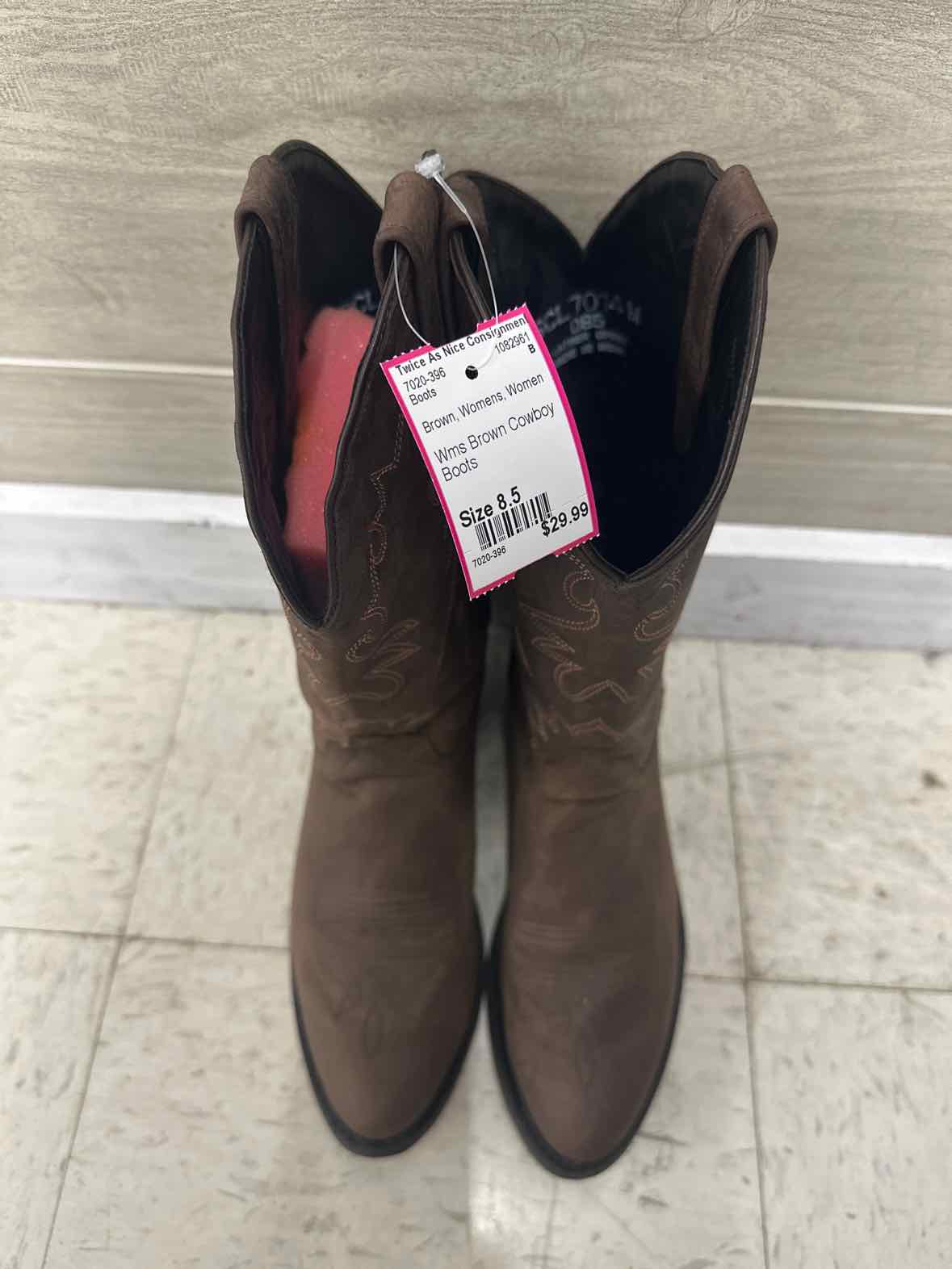 US Shoe Size 8.5 Brown Womens Boots