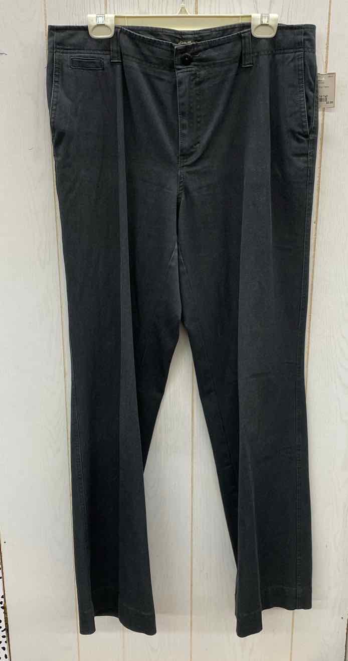 Eddie Bauer Gray Womens Size 14 Tall Pants