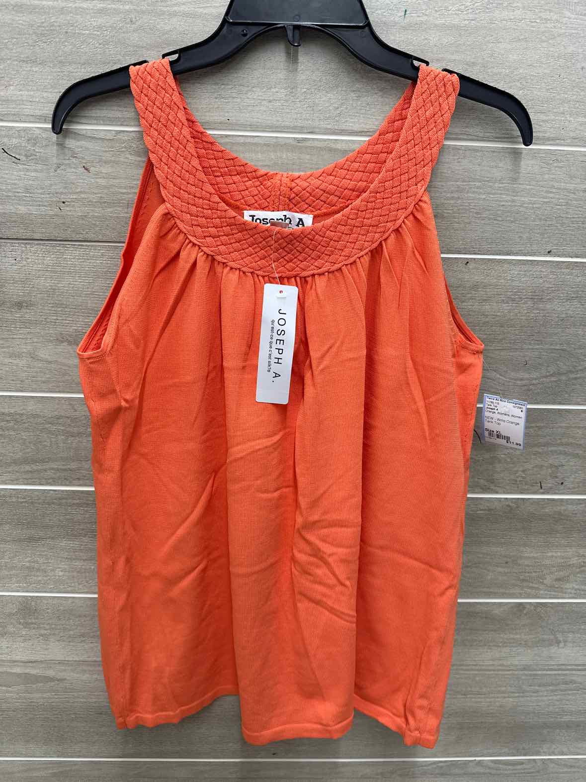 Joseph A Size XL Orange Womens Tank Top