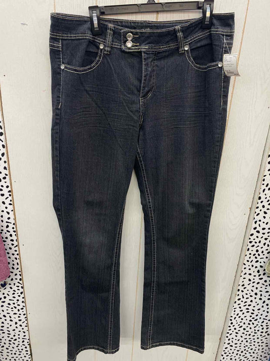 Royalty Black Womens Size 16 Jeans