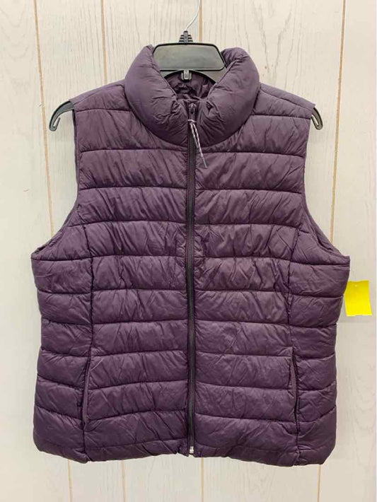 GAP Purple Womens Size L Vest